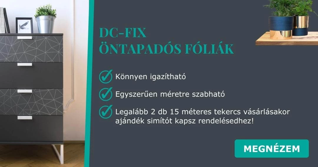 DC-FIX öntapadós fóliák