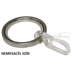 Csúszóbetétes karika, akasztóval