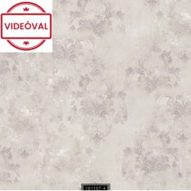   Yazmin drapp-lila koptatott hatású klasszikus mintás gyöngyházfényű luxus tapéta 101107-4