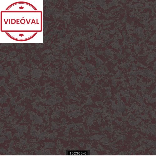 Munira bordóslila-ezüst vakolat mintás fényes tapéta 102306-6