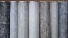 Vira elegáns kékesszürke strukturált betonmintás  tapéta 102404-5