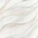   Fehér-szürke színátmenetes levelet idéző hullámmotívumos tapéta 10257-01