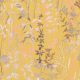 Sárga-bézs-barack-barna romantikus virágos tapéta 10258-03