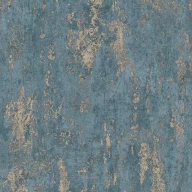   Sötétkék elegánsan csillogó beton mintás tapéta 10273-08