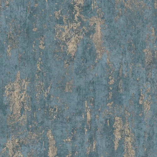 Sötétkék elegánsan csillogó beton mintás tapéta 10273-08