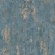Sötétkék elegánsan csillogó beton mintás tapéta 10273-08