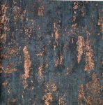   Sötétkék-barna-réz elegánsan csillogó beton mintás tapéta 10273-44