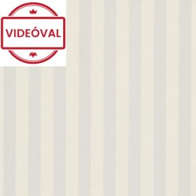 Versailles bézs-ezüst csíkos tapéta 10290-14