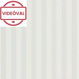 Versailles drapp-törtfehér csíkos selyem tapéta 10290-31