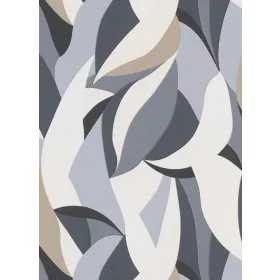   Elle Decoration 3 bézs-kékesszürke-fekete- arany grafikus tapéta 10331-15