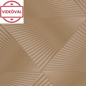  Spotlight NEW aranybarna 3D háromszög mintás tapéta 10404-30