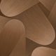 Elysium metálos bronzbarna 3D grafikus mintás glamour tapéta 10423-48