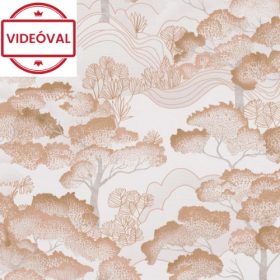   Elle 4. törtfehér-szürke-téglavörös fa mintás tapéta 10448-13