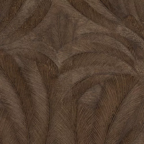 Elysium barna alapon bronz toll mintás glamour tapéta 10476-48