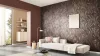 Elysium barna alapon bronz toll mintás glamour tapéta 10476-48