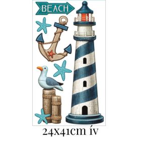 3D kilátótornyos falmatrica