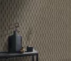 Erismann 10523-11 tapéta - barna selymes hullámtextúra