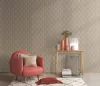 Erismann 10524-11 tapéta - dohánybarna geometrikus hálóminta 
