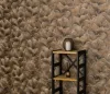 Erismann 10527-11 tapéta - barna/metál lágyan hullámos virágszirmok