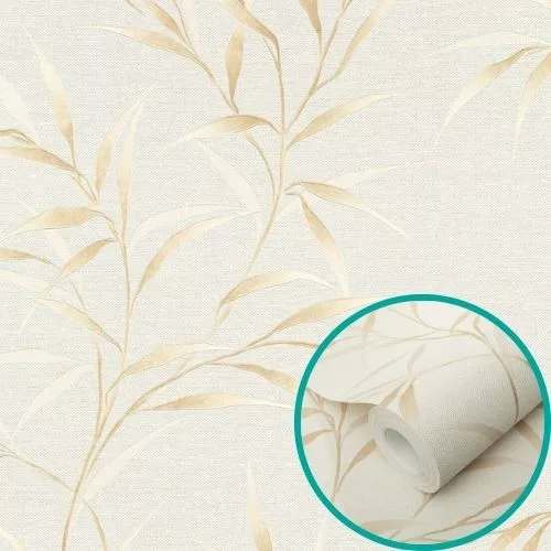 Erismann 10528-02 tapéta - drapp- csillogó bézs Art deco mintás
