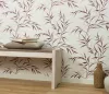  Erismann 10528-06 tapéta - fehér/bordó Art deco mintás