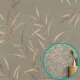 Erismann 10528-11 tapéta - Art deco mintás szürke-aranybarna