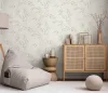 Erismann 10528-18 tapéta - fehér-türkiz art deco mintás