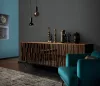 Erismann 10542-15 tapéta -  antracit finoman csíkozott