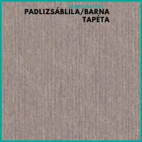   Forest Dreams padlizsánlila-barna szövött mintás tapéta 10559-22