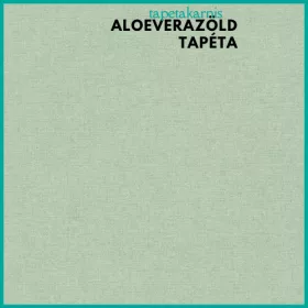 Forest Dreams aloeverazöld textil hatású tapéta 10563-07