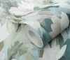Erismann Pure Harmony 10586-07 Absztakt virágmintás kék-zöld tapéta