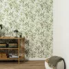 Erismann Pure Harmony 10587-07 zöld csillogó levél mintás tapéta