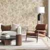 Erismann Pure Harmony 10587-11 drapp/aranybarna csillogó levél mintás tapéta