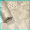 Elegáns levél és virágmintás bézs-homokbarna texturált tapéta  1070-12