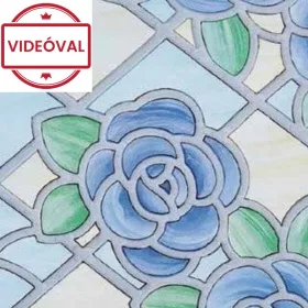   Gekkofix/Venilia amiens blue  11833 színes üvegfólia kifutó