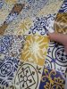 Gekkofix/Venilia Liana Színes marokkói cementlap mintás öntapadós fólia 12064 KIFUTÓ