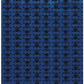 Kék koponyás öntapadós fólia 12651 KIFUTÓ