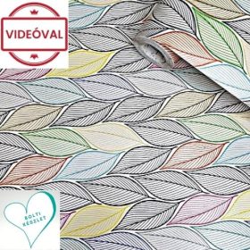 Gekkofix Színes levelek öntapadós fólia 14087 KIFUTÓ