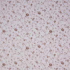   Gekkofix/Venilia Vintage Fluorette Braun barna apró vintage virágos öntapadós fólia 14177 KIFUTÓ