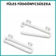 Füles függönycsúszka