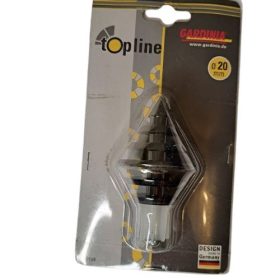 Topline végzáró 20mm-es karnisrúdra