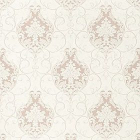 Drapp-barna klasszikus mintás csillámló tapéta 1625-11