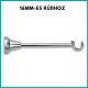 Klasszik szimpla karnisrúdtartó inox