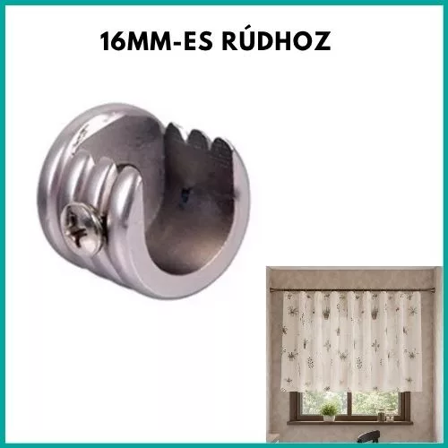 Oldalfali tartó szemközti falakhoz inox