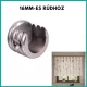 Oldalfali tartó szemközti falakhoz inox