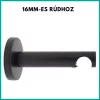 Szimpla modern konzol fekete