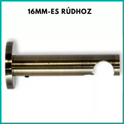 Szimpla modern konzol réz antik