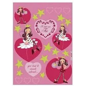 Lányos falmatrica 17007-.