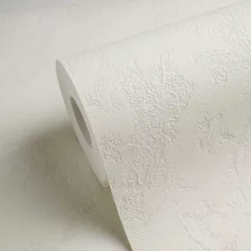   Vakoltfal hatású, krém színű tapéta Designed in White 1848-18