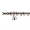 Landhouse 19mm fém karnisgarnitúra inox Madonna véggel